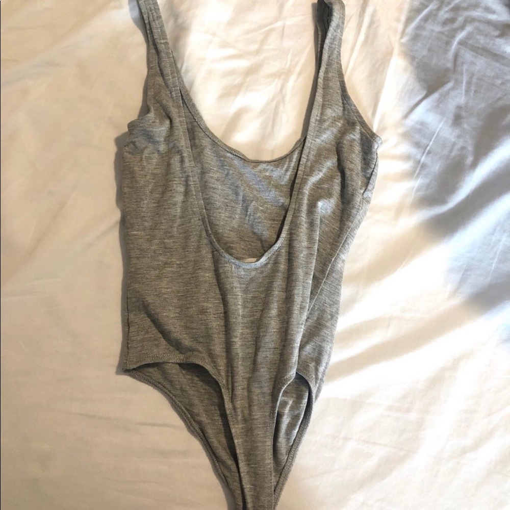 BRAND NEW Grey Bodysuit